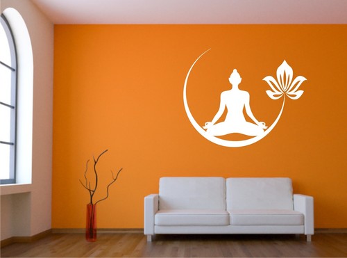 Wandtattoo yogi wandaufkleber - ,