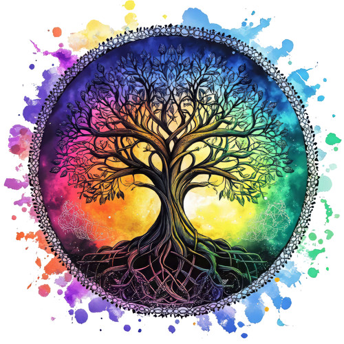 Wandtattoo aufkleber aquarell - wandtattoo,