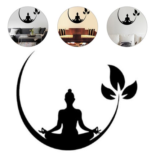 Fitness wandtattoo yoga - fitness-wandtattoo,