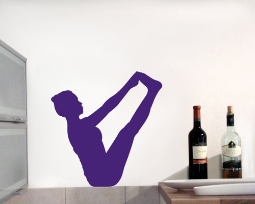 Wandtattoo yoga ubhaya - wandtattoo,