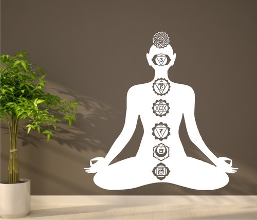 Wandtattoo yogi buddha - yogi,
