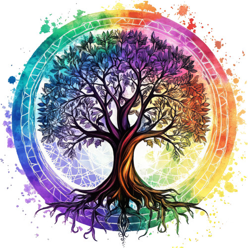 Wandtattoo aufkleber aquarell - wandtattoo,