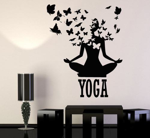 Wandtattoo yoga lotus zen - lotus, 47