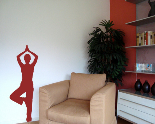 Samunshi wandtattoo yoga - samunshi,