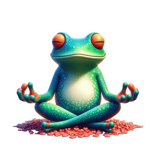 Yoga frosch wandtattoo - frosch, –