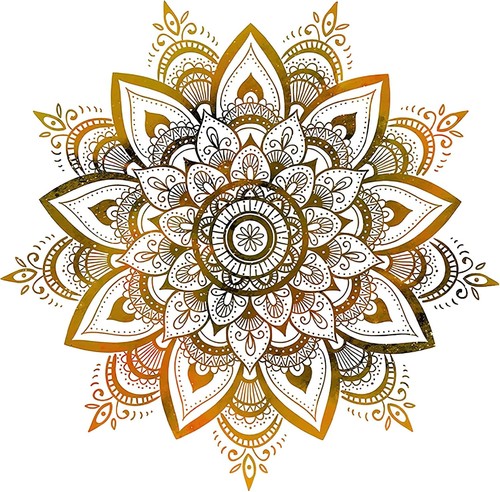 Wandtattoo mandala wandsticker - wandtattoo,