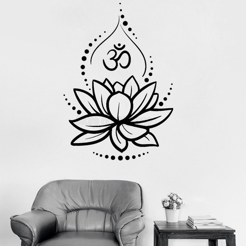 Wandtattoo yoga lotus zen - yoga, 47