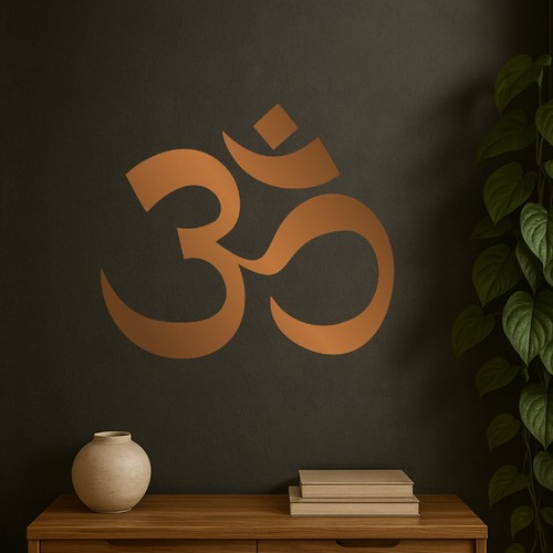 Wandtattoo ohm buddhismus - ohm,